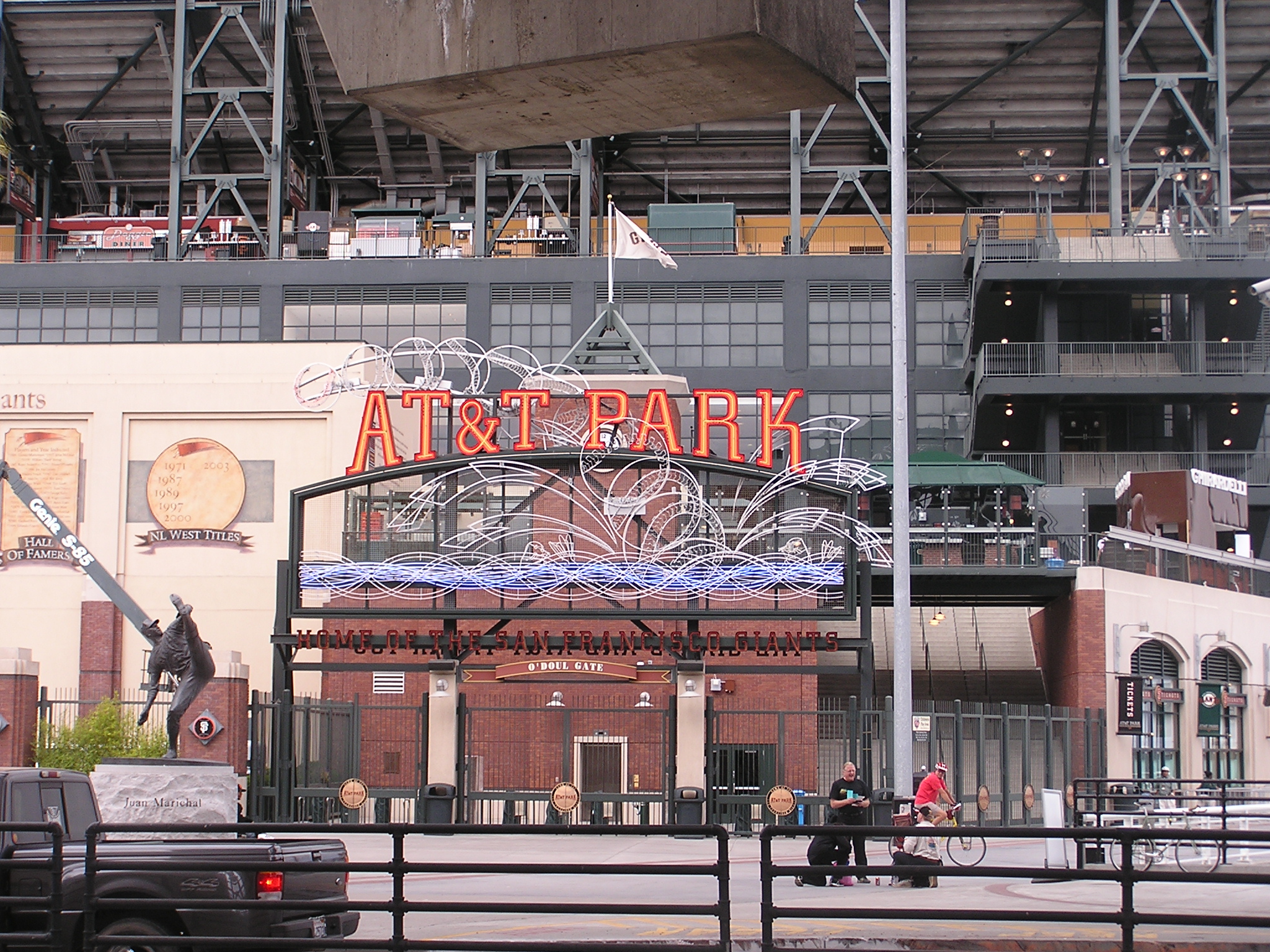 The Right Field Exterior at A T & T Park - SF